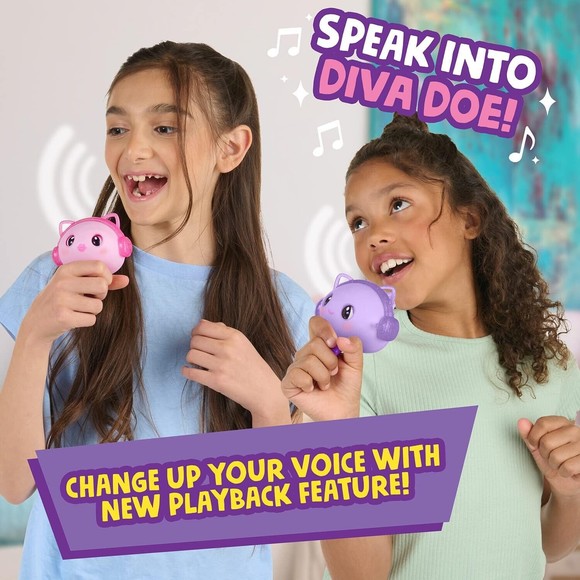 My Squishy Little Music Series by WowWee Diva Doe Purple - Picture 4 of 8